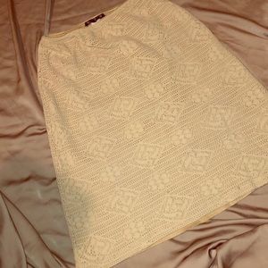 Tan Size Medium Vintage 579 Skirt So Cute !